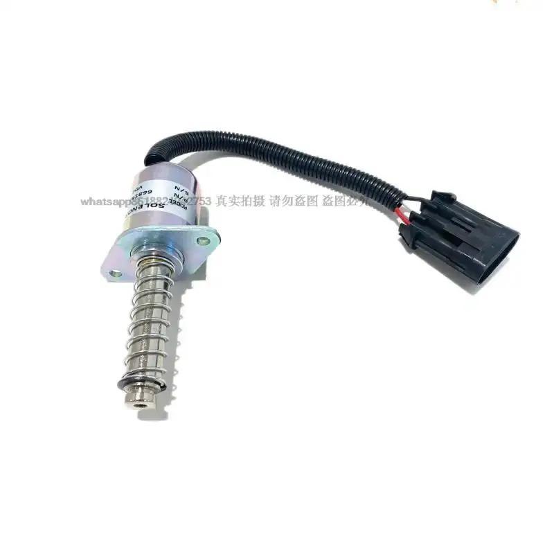 굴삭기 부품 차단 솔레노이드 6690563 6681513 6667993 12V A220 553 753 S70 S150 S250 T190 S160