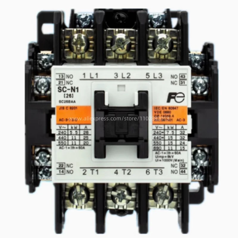 오리지널 AC 접촉기 SC-N1 SC-N2 SC-N2S SC-N3 SC-N4 AC110V 220V 380V