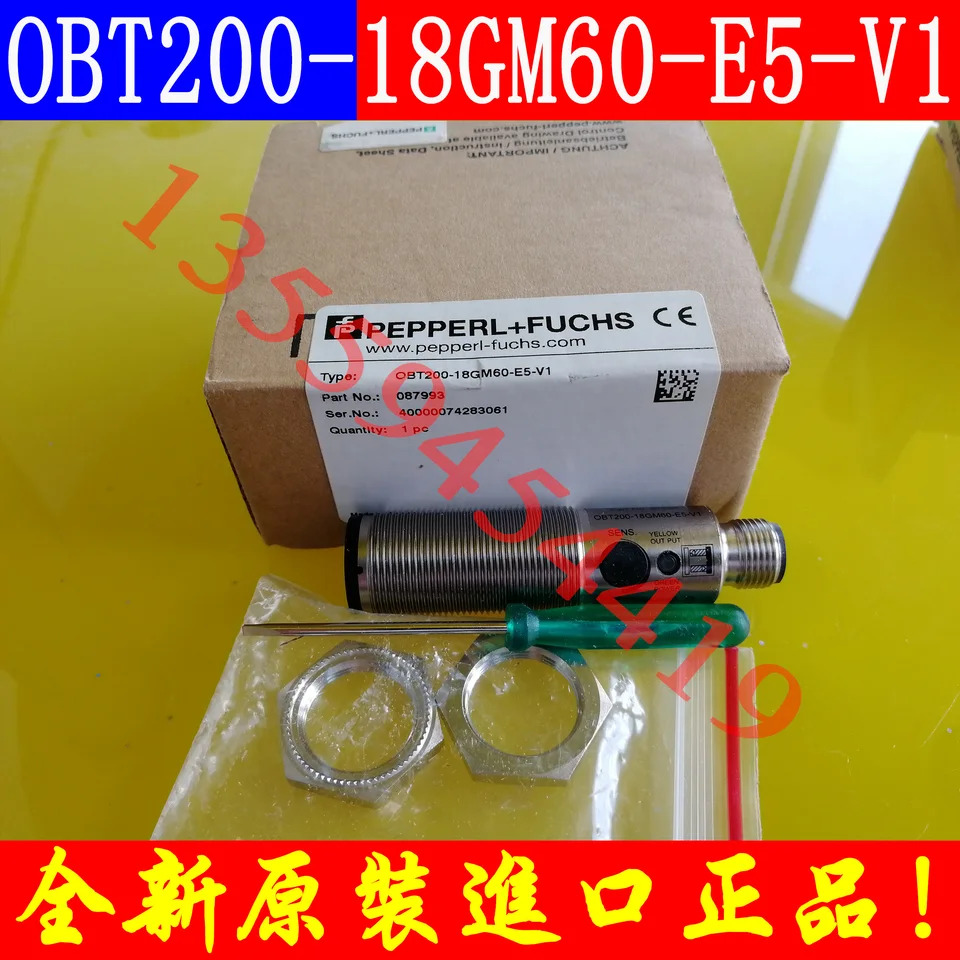 P F 센서 OBT200-18GM호환60-E5-V1 OBD200-E5-V1-IR-1C 교체 중단