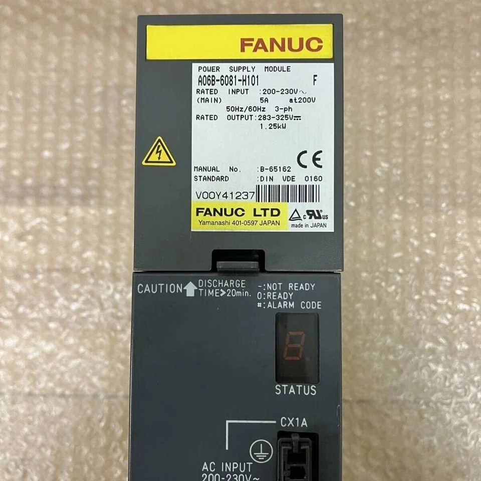 A06B-6081-H101 Fanuc 서보 드라이브 증폭기 12개월 A06B 6081 H101