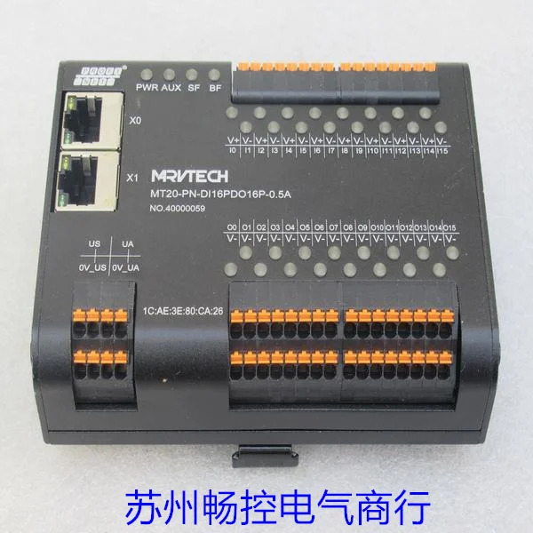 Jingqi MRVTECH 인터페이스 모듈 MT20-PN-DI16PDO16P-0 포장 신