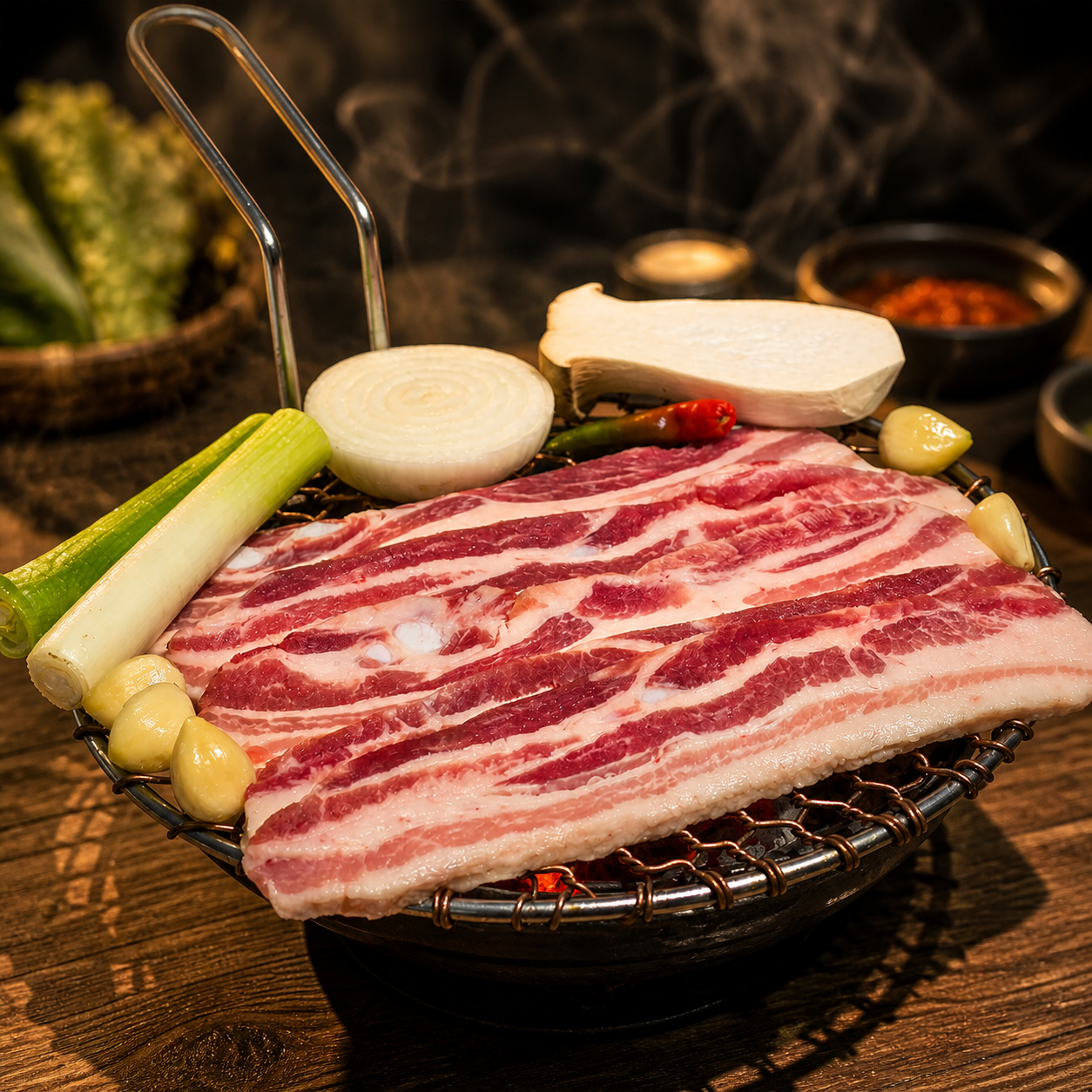 [당일출고/캠핑직송] 세계3대품종 듀록 흑돼지 삼겹살 바베큐세트 캠핑고기 풀세트 - 상세 이미지 2