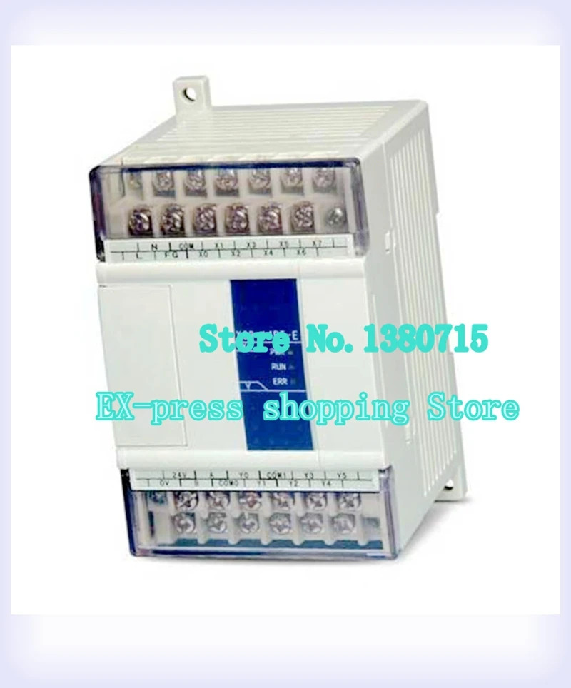 오리지널 8 포인트 NPN 입력 트랜지스터 출력 XC2-16T-C PLC DC24V 2COM 케이블 신