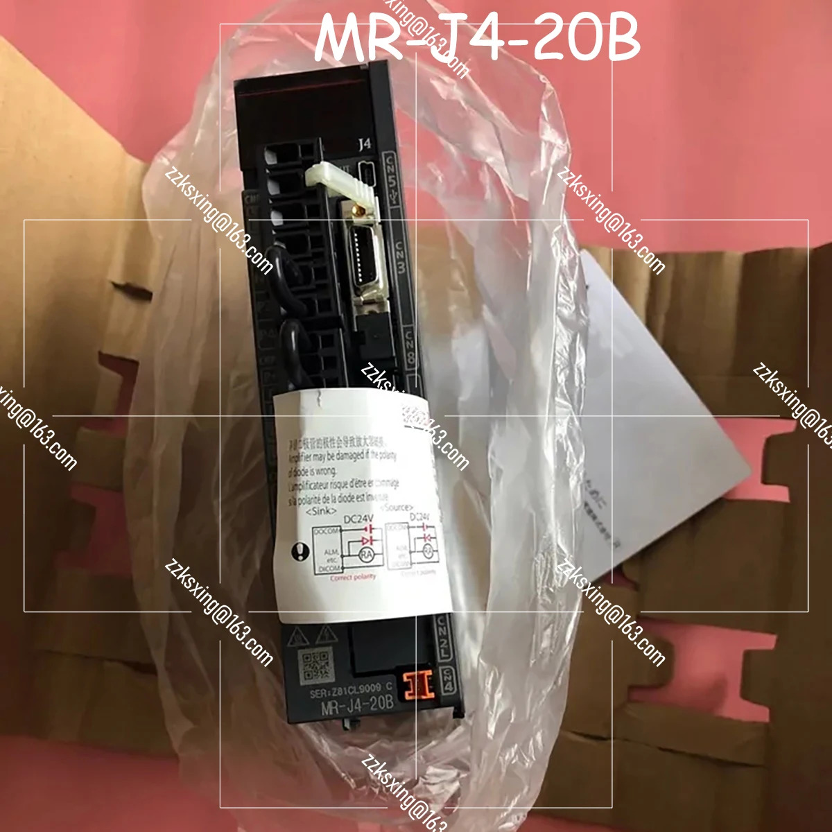 MR-J4-20B 오리지널 서보 드라이버 신