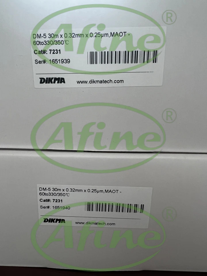 AFINE Dikma DM-5 컬럼 7231 30 m x 0.32mm 0.25 7298 50 0.5m 5.00 7233 0.50