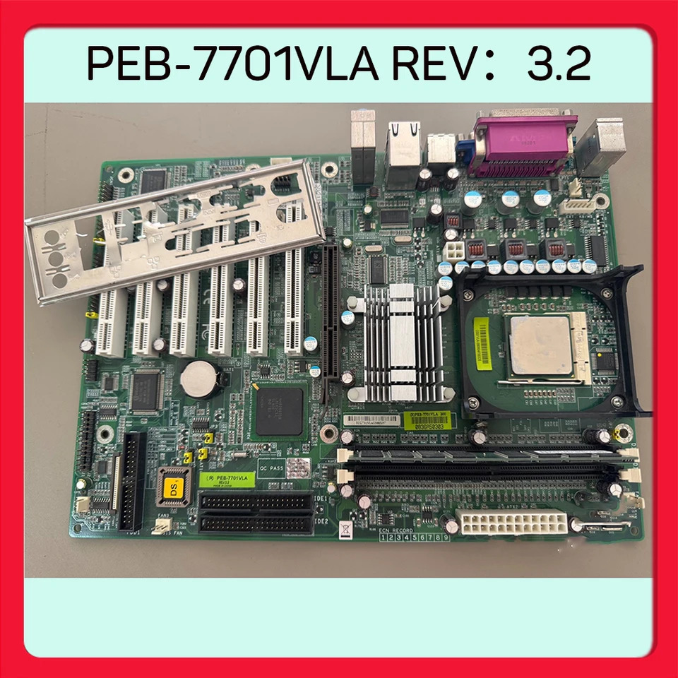 산업제어 마더보드PCI 슬롯 6 개 단일 네트워크 포트 PEB-7701VLA REV3.2