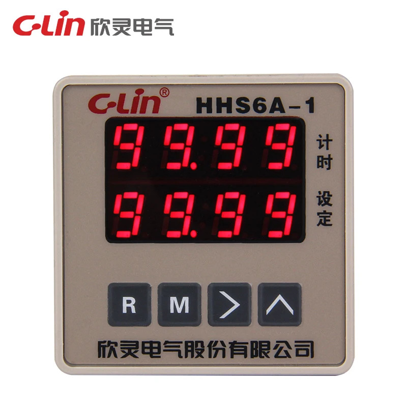 HHS6A-1 정전 메모리 포지티브/네거티브 타이머 시작 재설정 이행 디지털 디스플레이 시릴레이