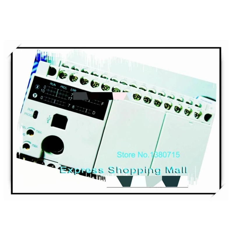 오리지널 AFPX-C38AT PLC AC100-240V 16 DC 입력점 Npn 출력점 Fp-x 제어 유닛 신
