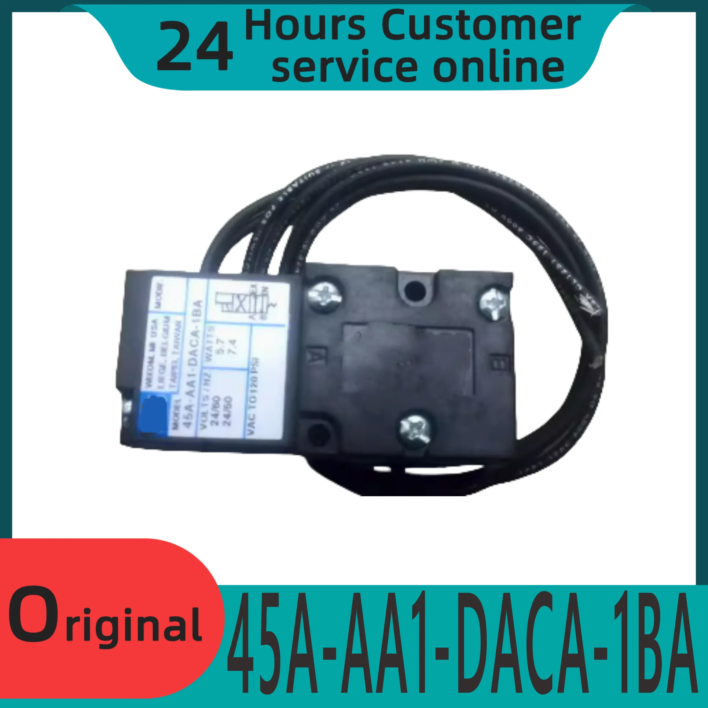 오리지널 솔레노이드 밸브 45A-AA1-DACA-1BA 신