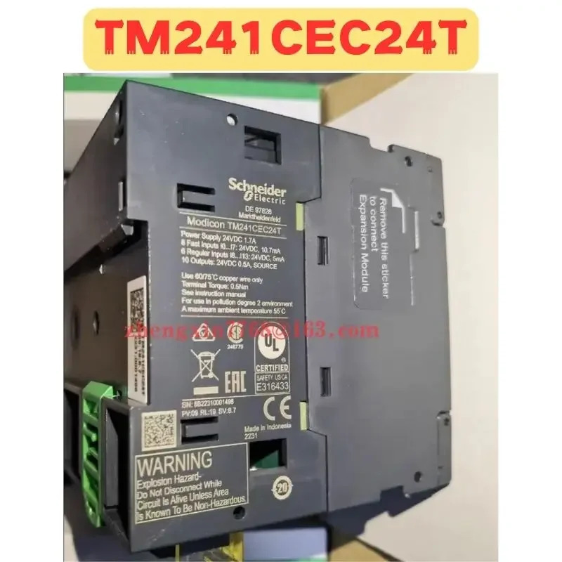 PLC 프로그래밍 컨트롤러 모듈 TM24124T 신