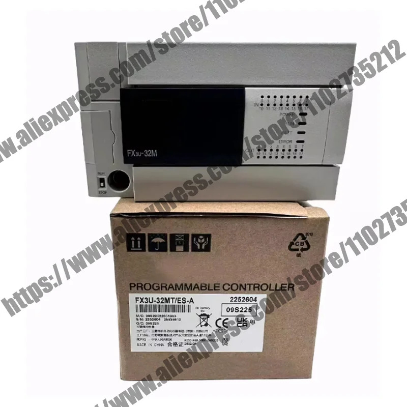 오리지널 FX3U-32MT/ES-A FX3U-32MR/ES-A FX3U-32MT/DS FX3U-32MR/D PLC 모듈