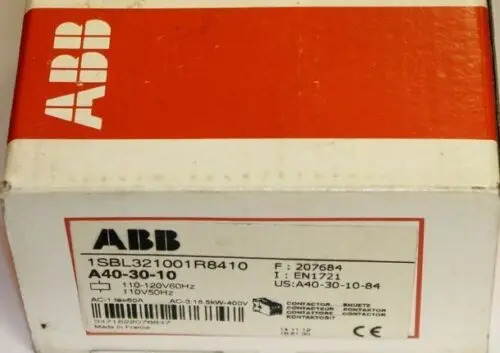 A40-30-10A 403010 ABB 접촉기 220VAC 경험