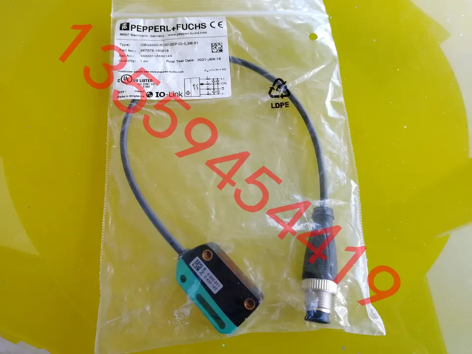 P F Beijiafu 센서 OBG5000-R100-2EP-IO-0.-V1 패키지