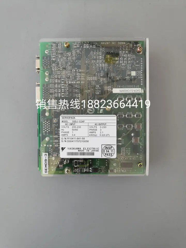 SGDJ-02AP Yaskawa 서보 드라이버