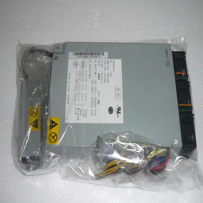IBM X326M X325 411W 전원공급장치 거오리지널 PSU API3FS10 74P4349 74P4348 39Y7167 39Y7166