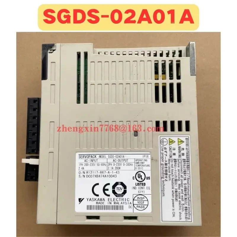 리퍼 서보 드라이브 SGDS-02A01A 정상 기능 완료 SGDS 02A01A