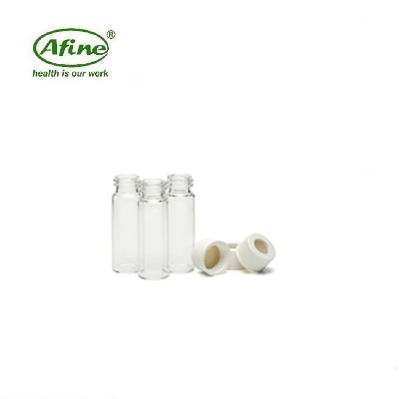 AFINE Agilent 보관 바이알 캡 키트 5183-43125183-43312mL19x65 투명 15-425 PTFE/실리콘 셉타 100/pk15-425