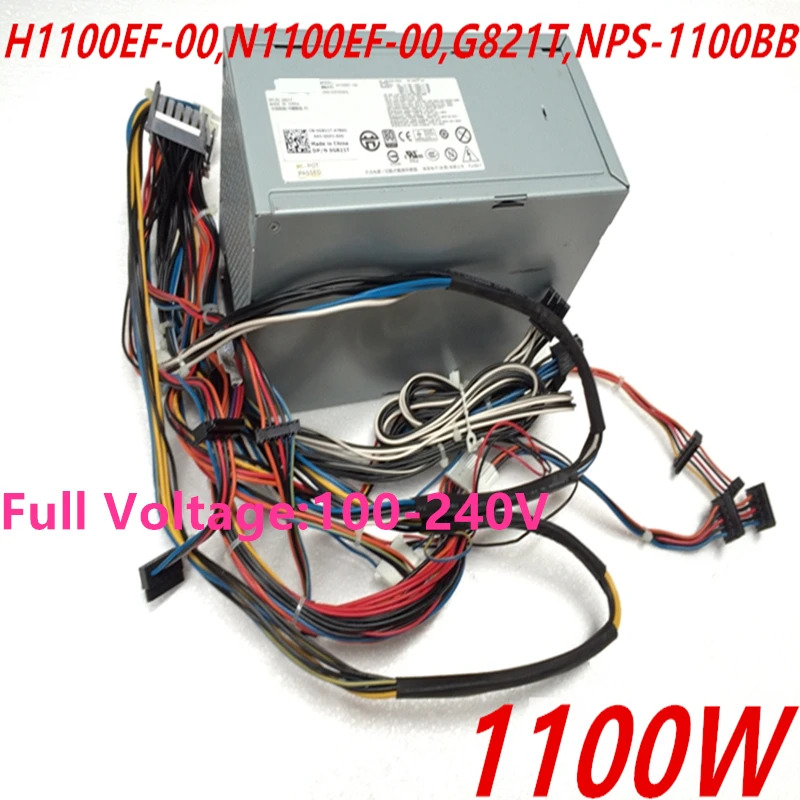 Dell Precision T7400 T7500 1100W 전원공급장치 H1100EF-00 N1100EF-00 G821T NPS-1100BB A 0R622G PSU 신