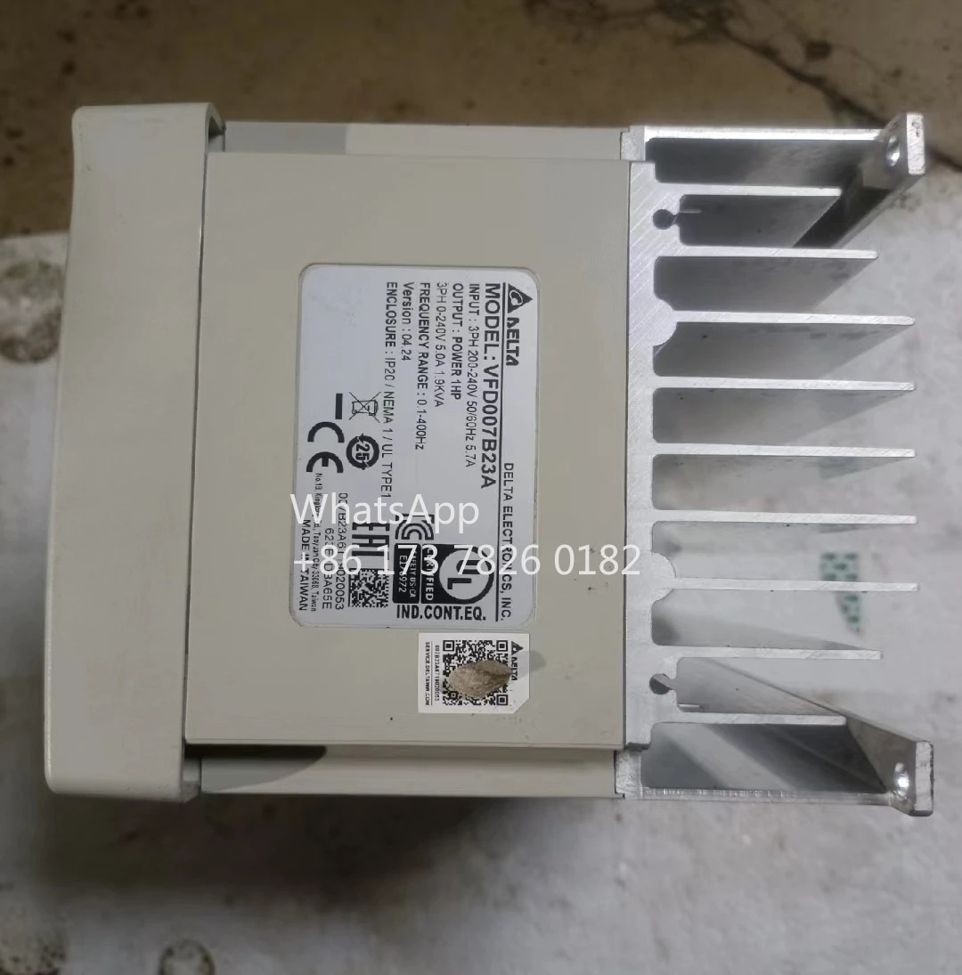 VFD007B23A 리퍼 인버터 0.75kW/1hp호환 230V 3PHASE 작동 기능 OK