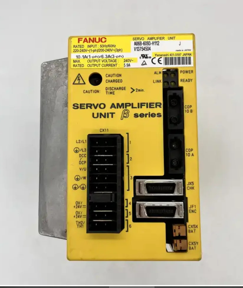 A06B-6093-H112 Fanuc 서보 유닛 Ok A06B6093H112 리퍼 완료