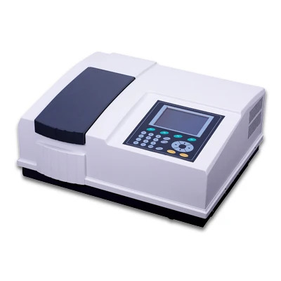 LCD 디스플레이 190-1100 Nm 더블 빔 UV/Vis 분광 광도계 과학 연구용