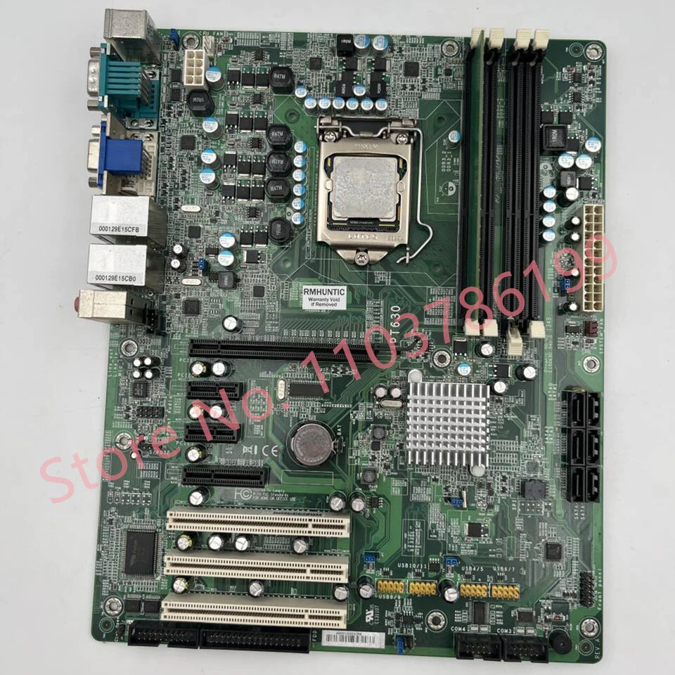 DFI 산업컴퓨터마더보드 듀얼 포트 LGA 1156 PT630