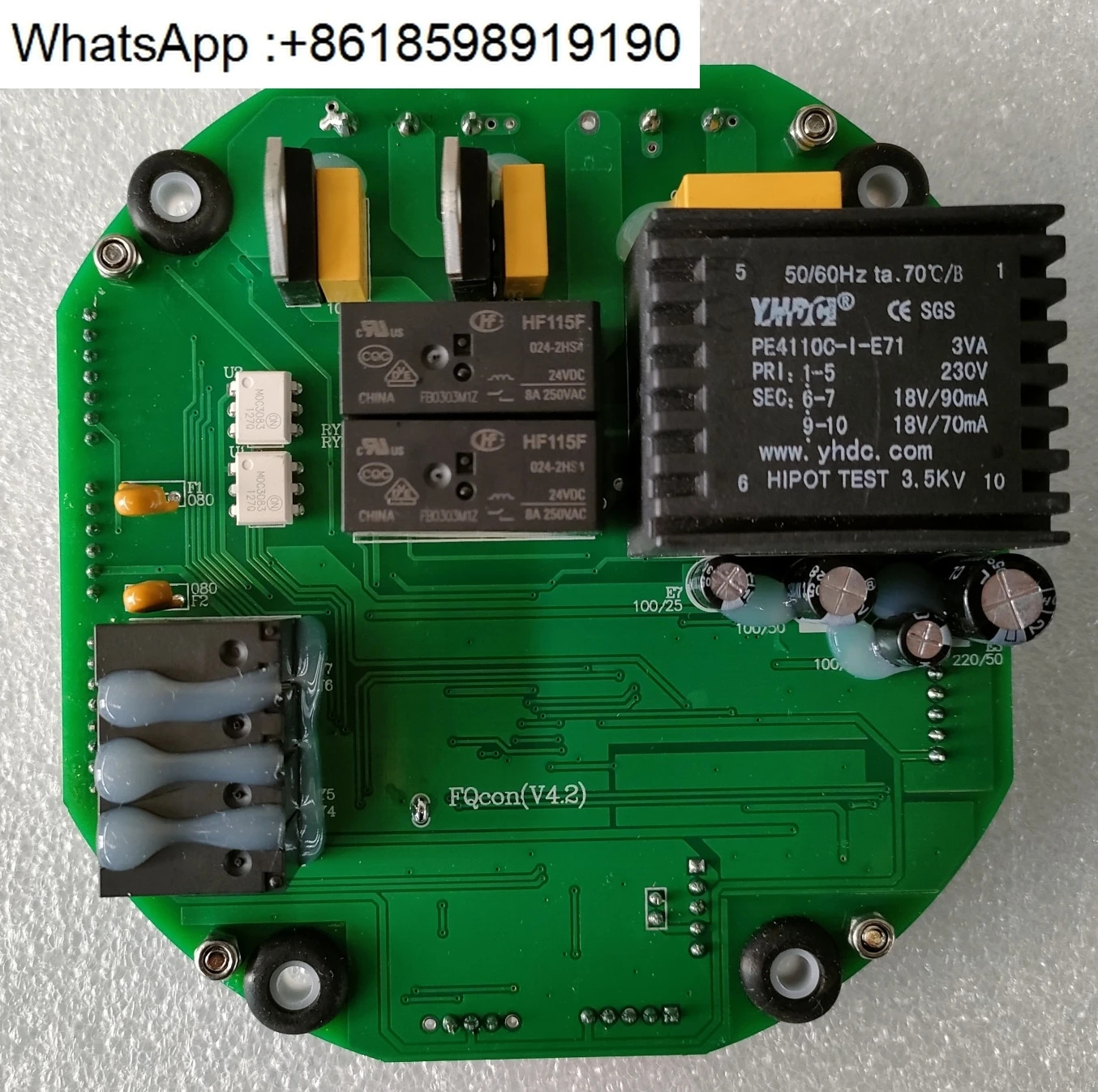 FQcon-380V S 회로 기판 메보드 액추에이터 밸브 장치