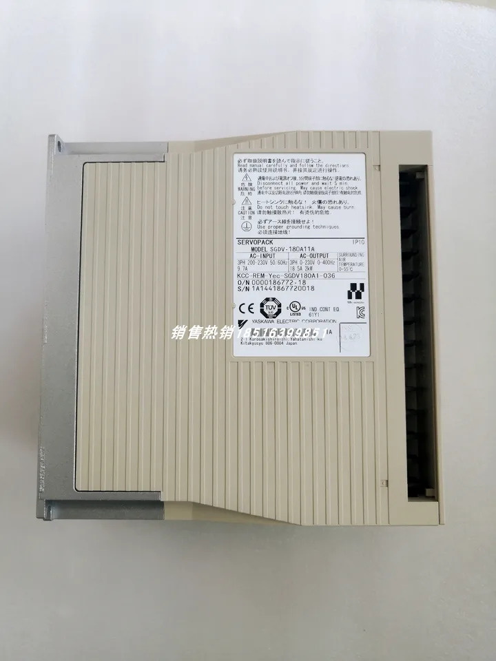 Yaskawa 서보 드라이브 SGDV-180A11A SGDV-180A11A00200