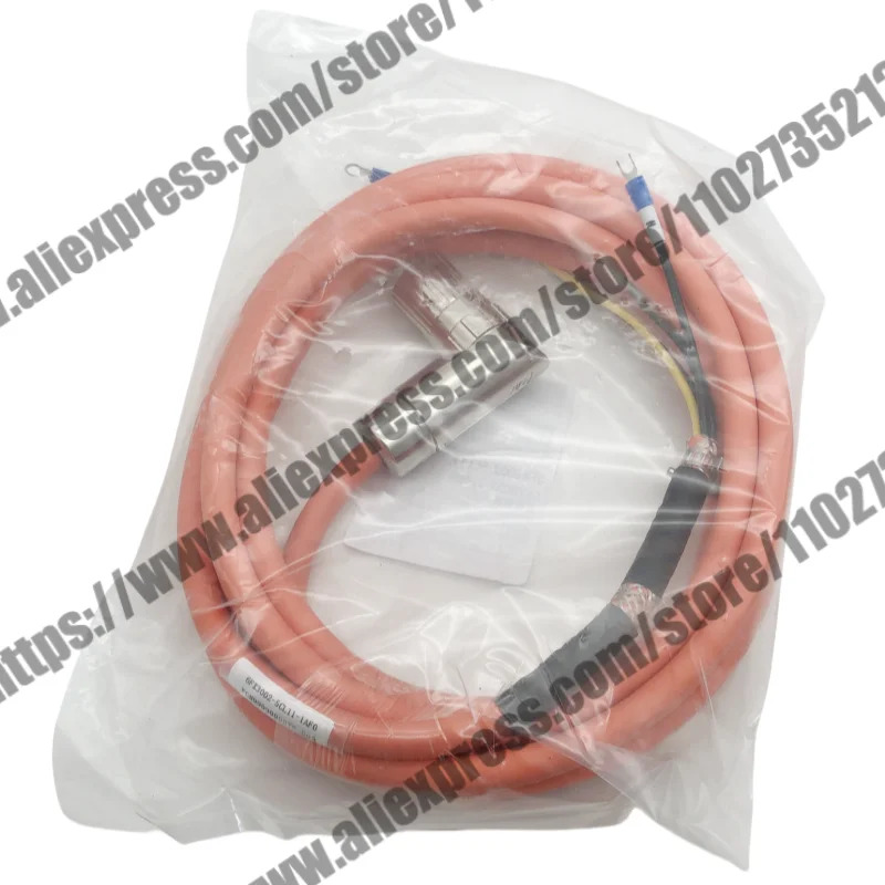 6FX3002-5CL11-1AF0 전원 케이블 사전 조립 4x2.5 모터 S-1FL6 HI 400 V V70/V90 6FX30025CL111AF0 5m