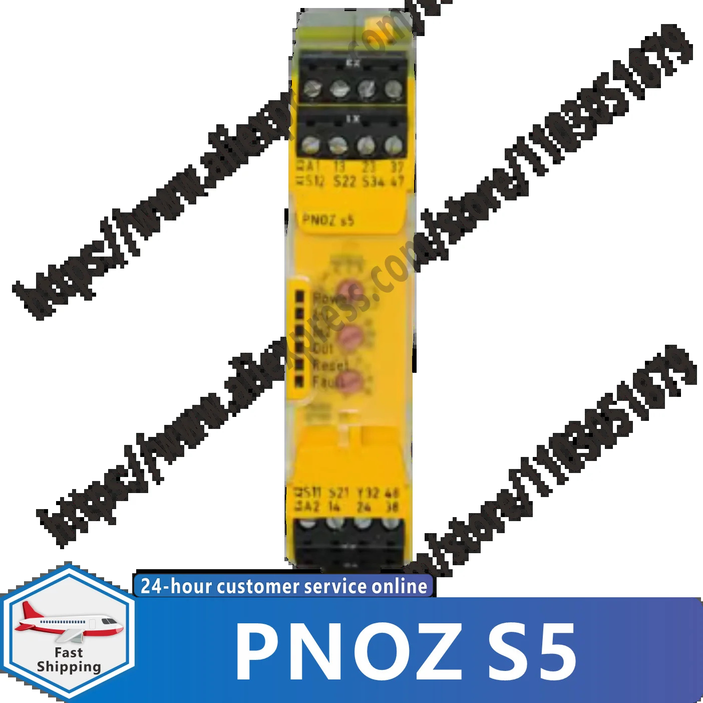 PNOZ S5 HT 750105  24VDC 2N/O 2N/OT 안전 릴레이