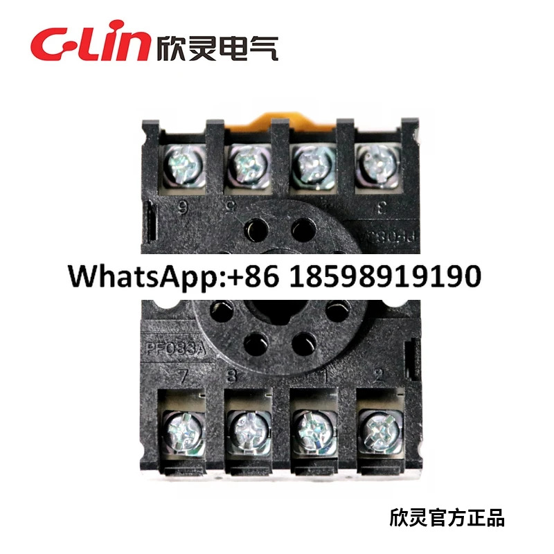 릴레이 베이스 PF-083A 매칭 MK2PJTX 2C JQX-10F/2C ST3P HHS5P 20PCS