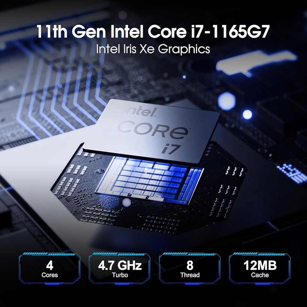 인텔 NUC 11 NUC11PAHi7 팬서 캐년 5/썬더볼트 i7-1165G7, 쿼드 홈 SSD RAM OS 디스플레이/블루투스 베어본, 없음, 컴퓨터, 3 PC, 6/4K 오피스 - 상세 이미지 2