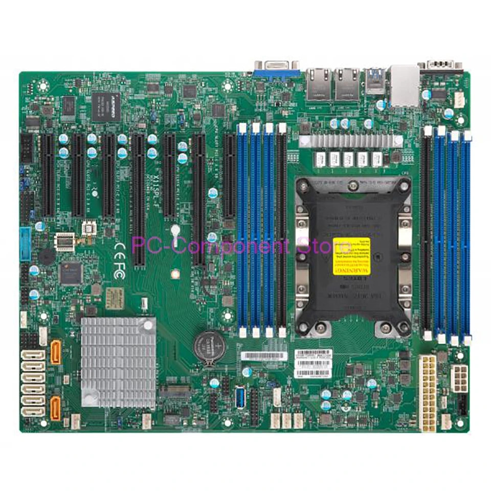 Supermicro 단일 채널 서버 C621 3647 듀얼 기가비트 이더넷 포트 M.2 IPMI X11SPL-F서버 마더보드