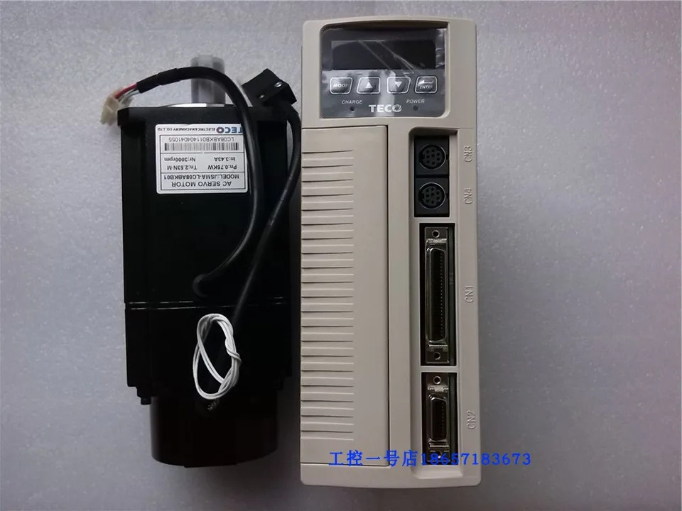 오리지널 대만 동위안 서보모터 브레이크 JSMA-LC08ABKB01 드라이버 JSDA-20A 750W