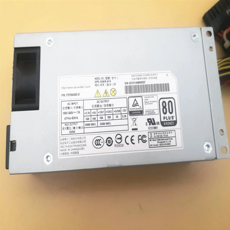 Advantech Flex PosPSU 소형 1U 350W 전원공급장치 DPS-350AB-24 A DPS-350AB-24A FSP300-50PF 신