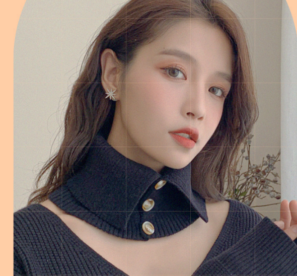 라이즈올 니트넥워머 1+1 겨울목토시 - 상품 이미지