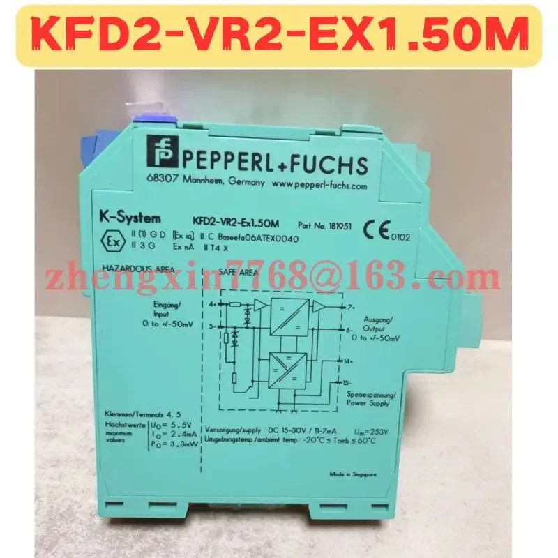 오리지널 KFD2-VR2-EX1.50M 안전 KFD2 VR2 EX1.50M 신