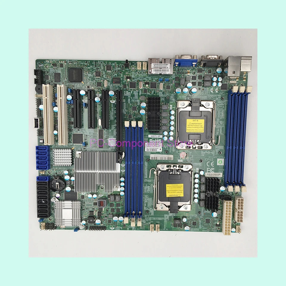 SuperMicro 워크스테이션마더보드 LGA1366 X58 X8DTL-6F