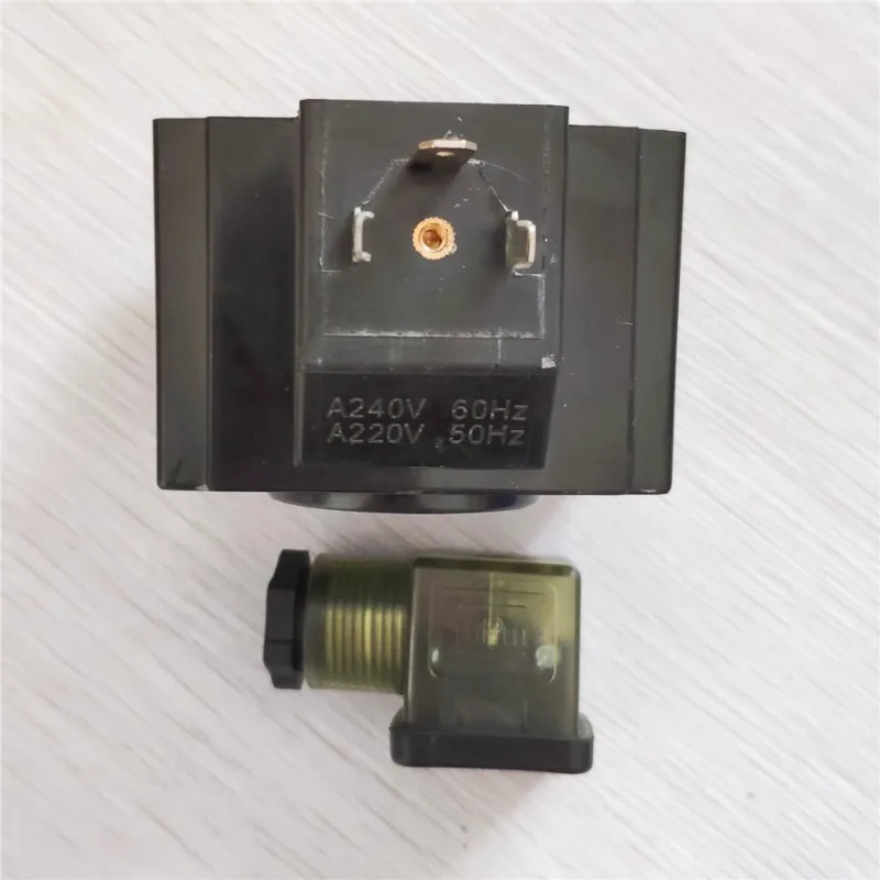 유압 솔레노이드 밸브 코일 내부 구멍 26mm 높이 47mm 플러스 단차 50 AC220V