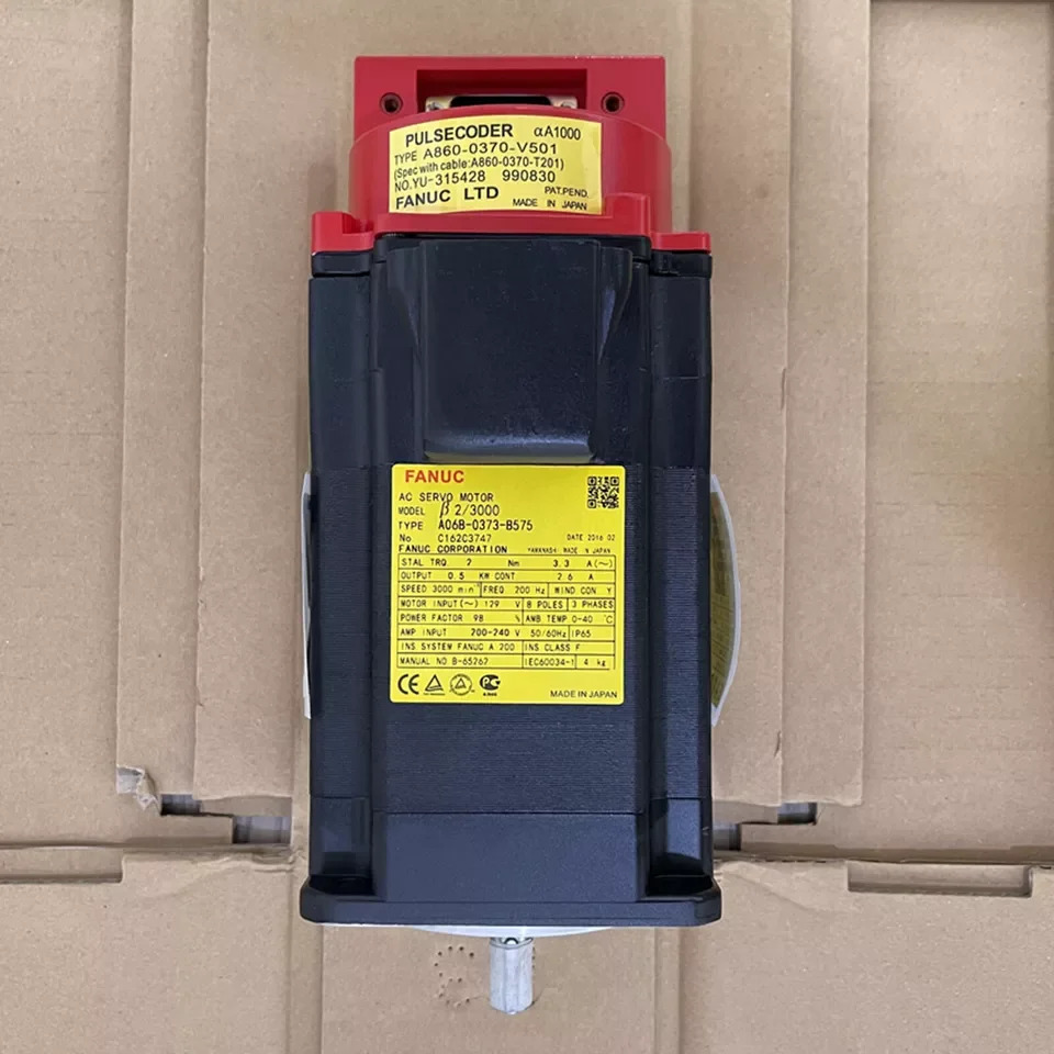 A06B-0373-B575 Fanuc AC 서보모터 12개월 A06B 0373 B575