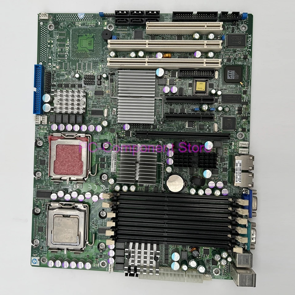 Supermicro 서버 마더보드 쿼드 듀얼 코어 64비트 Xeon SATA 3.0Gbps DDR2X7DVA-E
