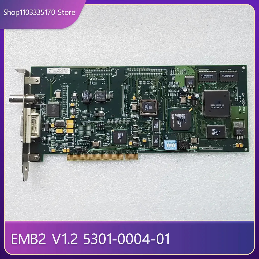MPEG2 EMB2 V1.2 5301-0004-01 비디오 데이터 이미지 수집 카드용