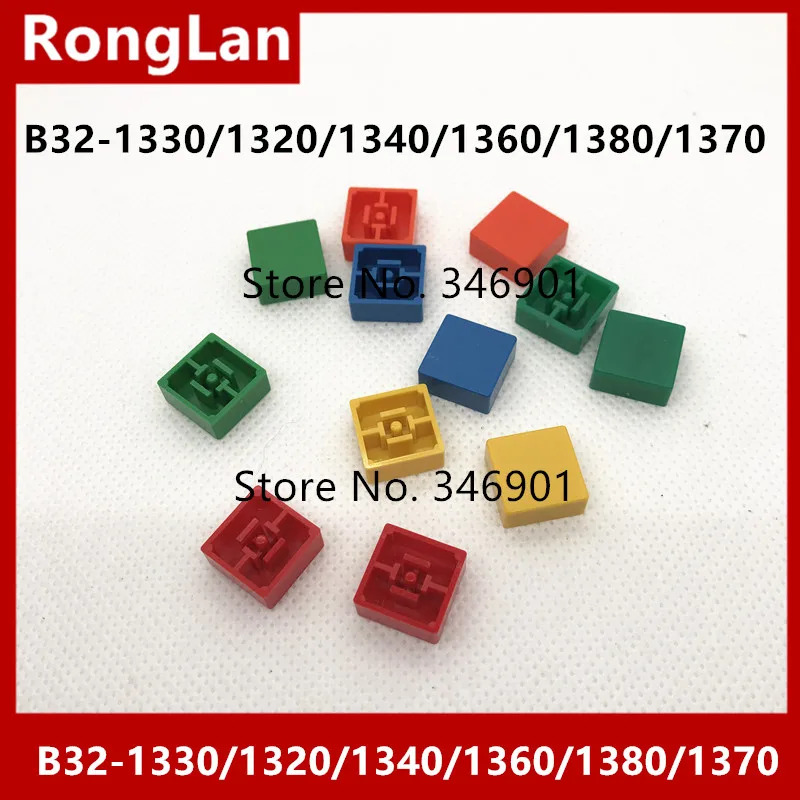 전부품 스위치 키 캡 화이트 파티 모B32-1330 1320 1340 1360 1380/1370-100PCs 12x12