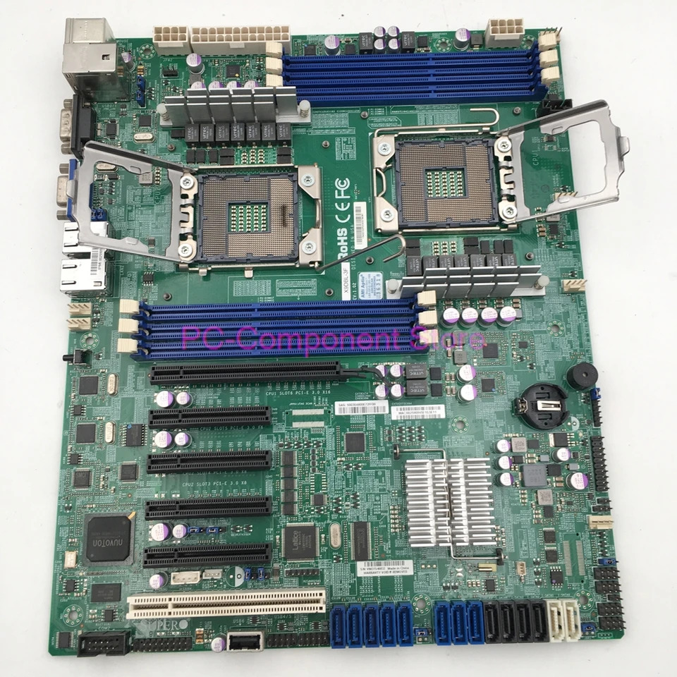 Supermicro 마더보드 LGA1356 지원 프로세서 E5-2400 V2 DDR3 통합 IPMI 2.0 전LAN X9DBL-3F가 포함된 KVM