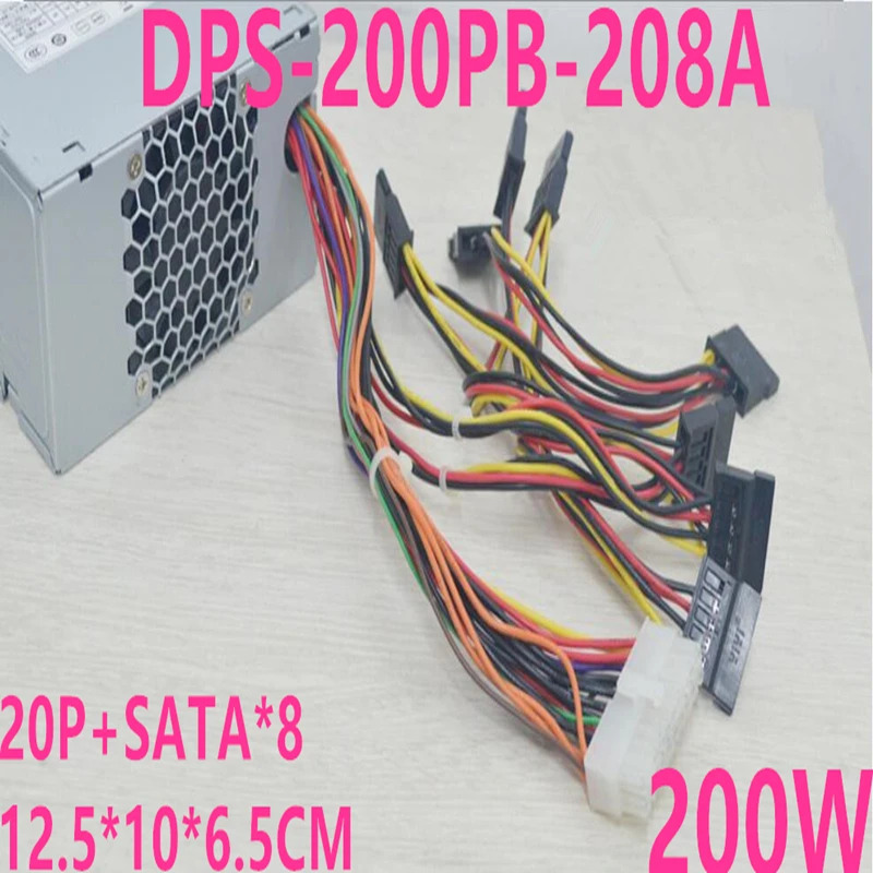 행커 DVR NVR 20 핀 SATA x 8 200W 전원공급장치 DPS-200PB-208 A DPS-200PB-176 G DPS-200PB-208A DPS-200PB-176G