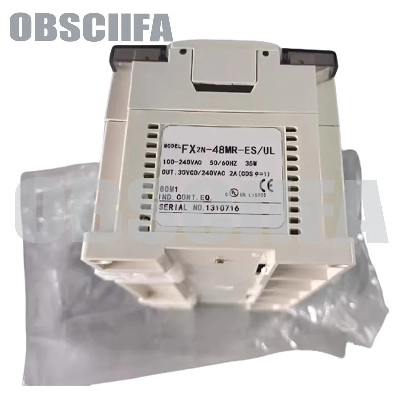 오리지널 FX2N-48MR-ES/UL PLC 모듈