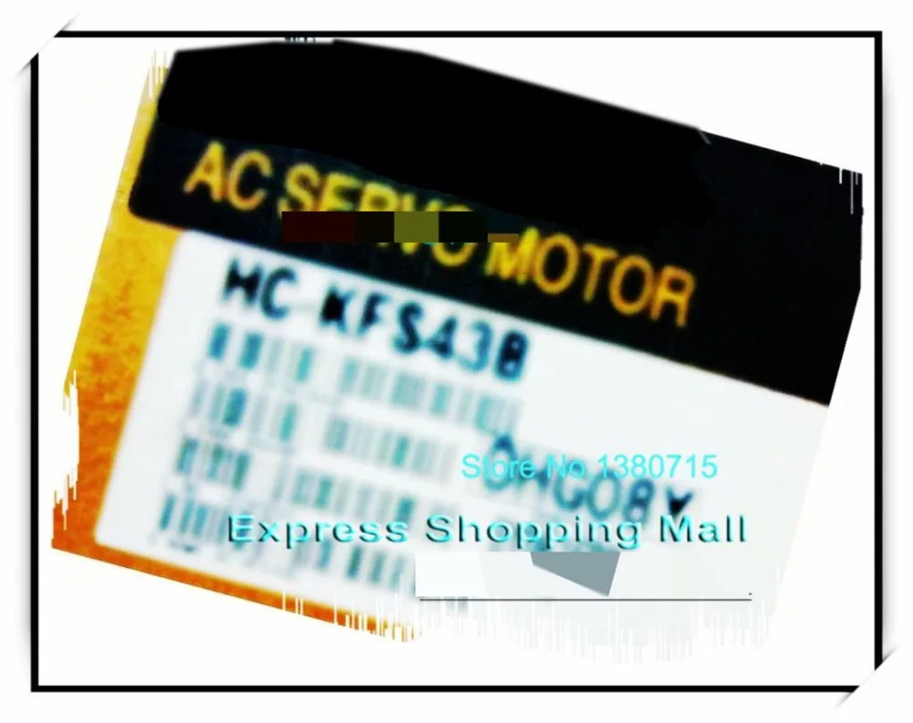 원본 HC-KFS43B 1.3NM 3000rpm 200V 2.3A 400W 브레이크 AC 서보모터