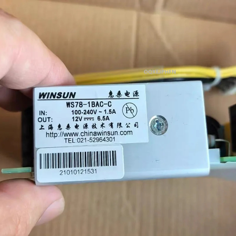WUN 12V6.5A WS78-1BAC-C 12V2.5A WS40-1BAC 13.5V1.2A WS12-1UPS 새 원본 전원공급장치