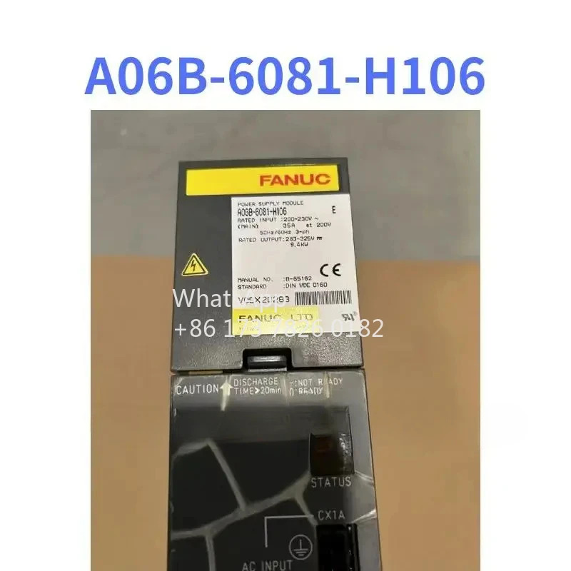 A06B-6081-H106 리퍼 드라이브 작동 기능 OK
