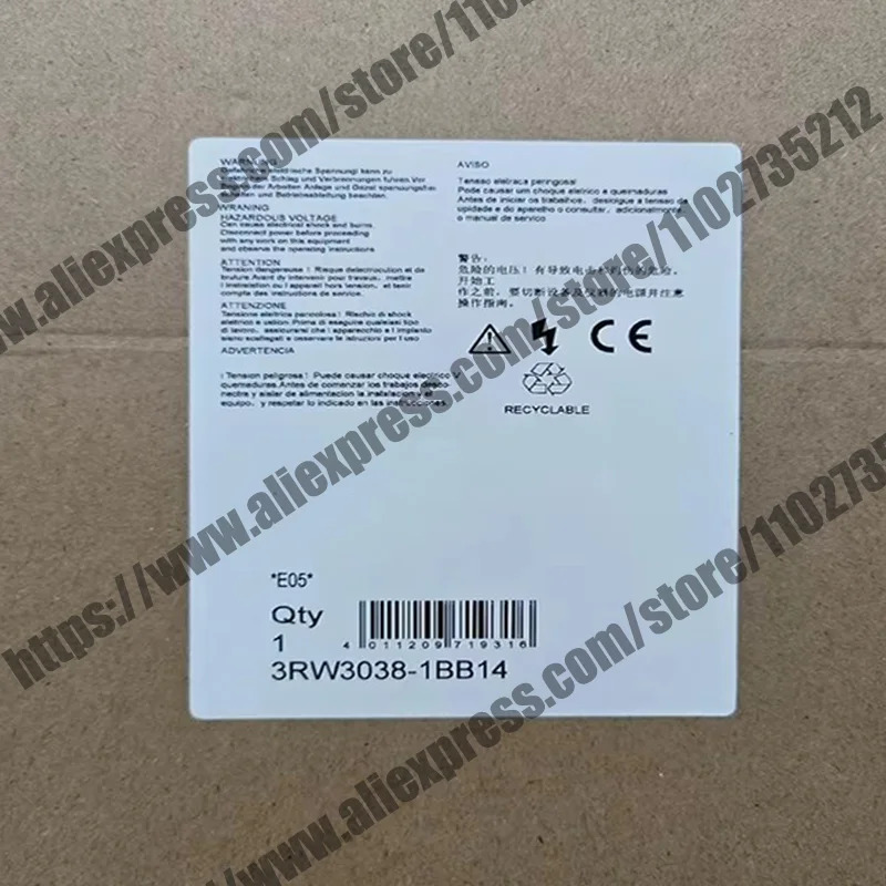 원본 3RW30381BB14 37kW 3RW3038-1BB14